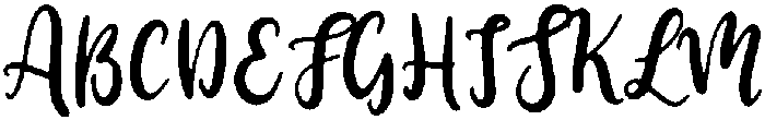 Miss Hippie otf (400) Font UPPERCASE