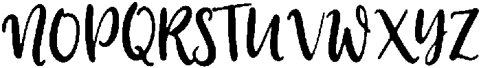 Miss Hippie otf (400) Font UPPERCASE