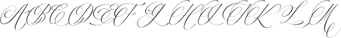 Miss Roderick Italic otf (400) Font UPPERCASE