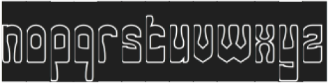 Miss Sunshine-Hollow-Inverse otf (400) Font LOWERCASE