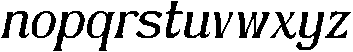 Miss Testa Italic otf (400) Font LOWERCASE