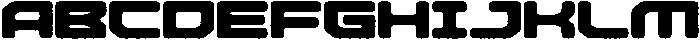 Missile Circular Angular otf (400) Font UPPERCASE