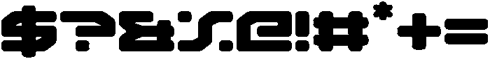 Missile Circular Inline otf (400) Font OTHER CHARS