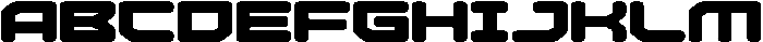 Missile Circular Inline otf (400) Font UPPERCASE