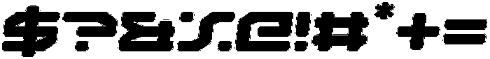 Missile Circular Rimmed Italic otf (400) Font OTHER CHARS