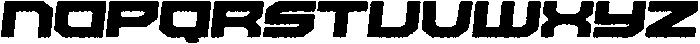 Missile Eroded Italic otf (400) Font UPPERCASE