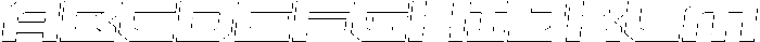 Missile Outline Italic otf (400) Font UPPERCASE