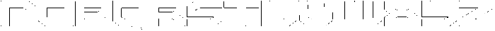 Missile Outline otf (400) Font UPPERCASE