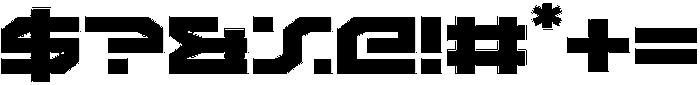 Missile Rimmed otf (400) Font OTHER CHARS