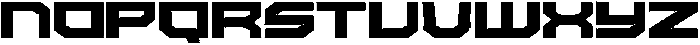 Missile Rimmed otf (400) Font LOWERCASE