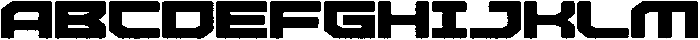 Missile Rounded Brush otf (400) Font UPPERCASE