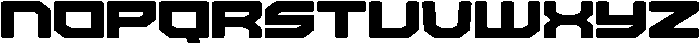 Missile Rounded Inline otf (400) Font LOWERCASE
