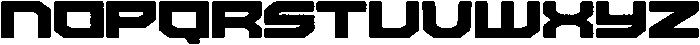 Missile Rounded Noise otf (400) Font LOWERCASE