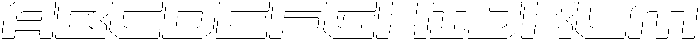 Missile Rounded Outline Italic otf (400) Font UPPERCASE