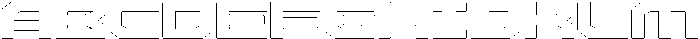 Missile Rounded Outline otf (400) Font UPPERCASE