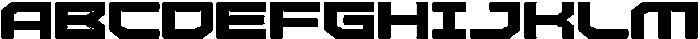 Missile Rounded Rimmed otf (400) Font UPPERCASE