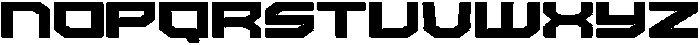 Missile Rounded Rimmed otf (400) Font LOWERCASE