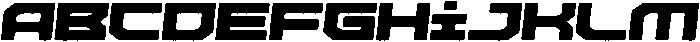 Missile Rounded Rough Italic otf (400) FONT