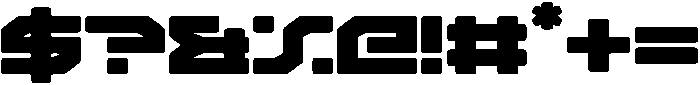 Missile Rounded otf (400) Font OTHER CHARS