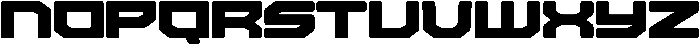 Missile Rounded otf (400) Font LOWERCASE