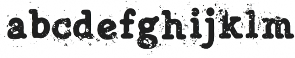 Mistage-Stamp otf (400) Font LOWERCASE