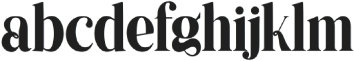 Mistar Regular otf (400) Font LOWERCASE