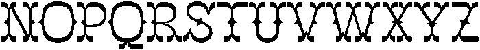 Mister Cloroph otf (400) Font LOWERCASE