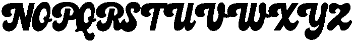 Mister Flavor Regular otf (400) Font UPPERCASE