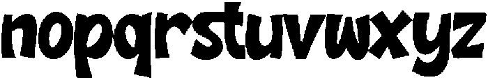 Mister Humble otf (400) Font LOWERCASE