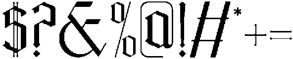 Mistic Regular otf (400) Font OTHER CHARS