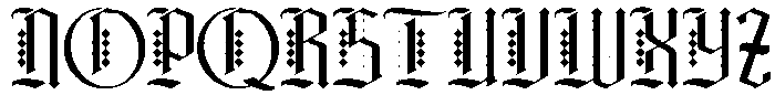 Mistic Regular otf (400) Font UPPERCASE