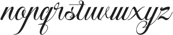 Mistletoe Magic otf (400) Font LOWERCASE