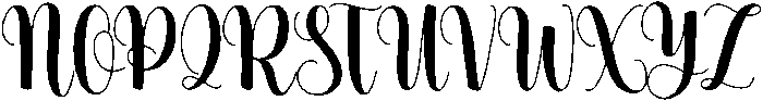 Mistletoe otf (400) Font UPPERCASE