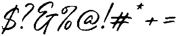 Mistolla otf (400) Font OTHER CHARS