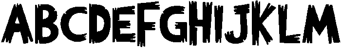 Mistwood Regular otf (400) Font UPPERCASE
