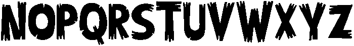 Mistwood Regular otf (400) Font UPPERCASE