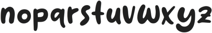 MistyStyle otf (400) Font LOWERCASE