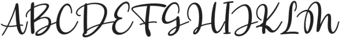 Mistyfin-Regular otf (400) Font UPPERCASE