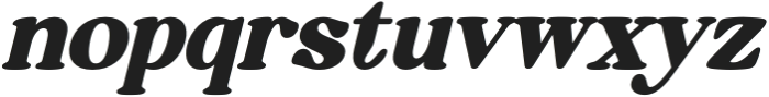 Mistys Relrica Italic otf (400) Font LOWERCASE