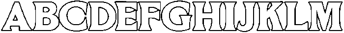 Mitona Serif Outline otf (400) FONT