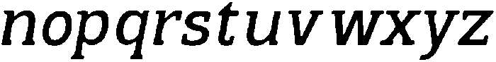 Mitu ttf (400) Font LOWERCASE