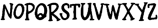 Mix Cauldron Club Regular otf (400) Font UPPERCASE