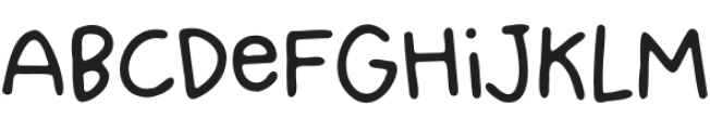 Mix Wondertype Regular otf (400) Font LOWERCASE