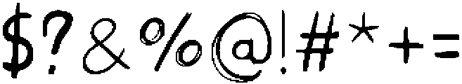 Mixmatch Chaos Regular otf (400) Font OTHER CHARS