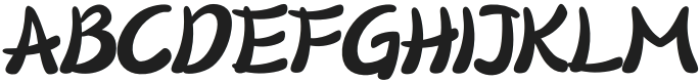 Miyomura Regular otf (400) Font UPPERCASE