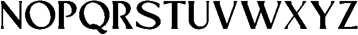 Mizhon Bold Flare otf (700) Font UPPERCASE