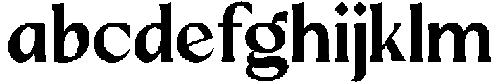 Mizhon Bold Flare otf (700) FONT