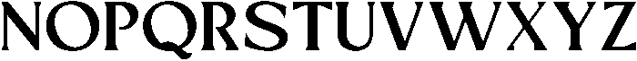 Mizhon Bold Serif otf (700) Font UPPERCASE