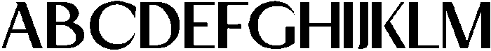 Mizhon Sans Bold otf (700) Font UPPERCASE