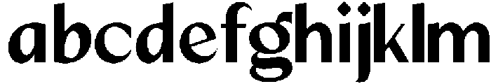 Mizhon Sans Bold otf (700) FONT